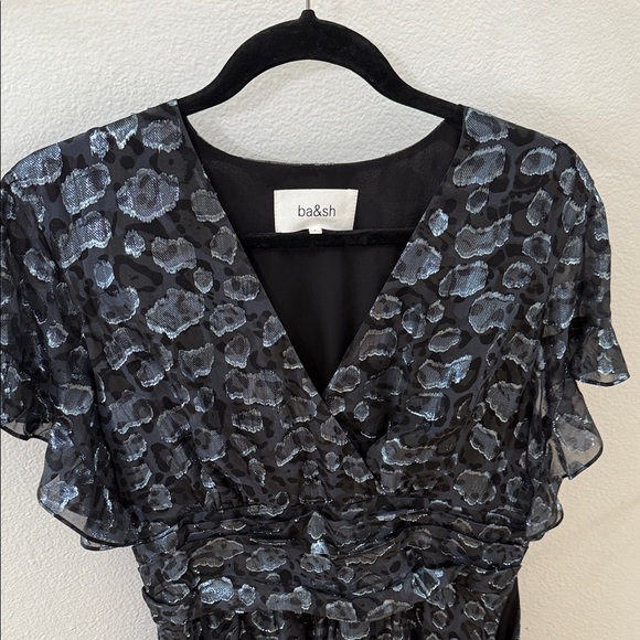 ba&sh Black and Silver Dress - Picture 4 of 5